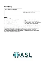 Preview for 20 page of ASL INTERCOM VAR8 Installation Manual