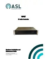 Preview for 1 page of ASL INTERCOM VIPET Installation And Maintenance Manual