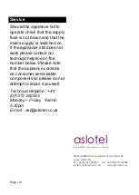 Preview for 13 page of aslotel 5516C.STA2 Manual