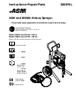 ASM 2300 Instructions-Repair/Parts preview