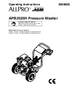 Preview for 1 page of ASM AllPro APB2525H Operating Instructions Manual