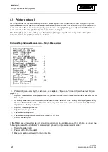 Preview for 20 page of ASM NMG2 Installation And Operation Manual