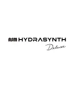 Предварительный просмотр 2 страницы ASM Polytouch HUDRASYNTH Deluxe Owner'S Manual