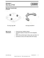 Preview for 9 page of ASM Posihall PH36 Installation And Operation Manual