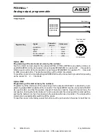 Preview for 16 page of ASM Posihall PH36 Installation And Operation Manual