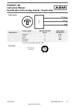 Предварительный просмотр 23 страницы ASM POSIROT PRAS Instruction Manual