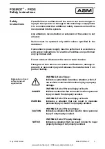 Preview for 3 page of ASM POSIROT Series Installation And Operation Manual