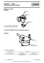 Preview for 10 page of ASM POSIROT Series Installation And Operation Manual