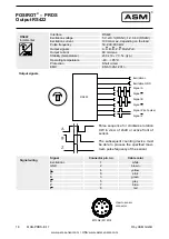 Preview for 16 page of ASM POSIROT Series Installation And Operation Manual