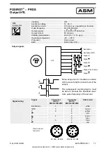 Preview for 17 page of ASM POSIROT Series Installation And Operation Manual