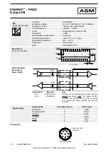 Preview for 18 page of ASM POSIROT Series Installation And Operation Manual