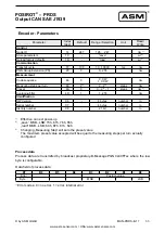 Preview for 33 page of ASM POSIROT Series Installation And Operation Manual