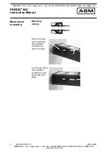 Предварительный просмотр 4 страницы ASM PRODIS-INC Instruction Manual