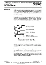 Предварительный просмотр 5 страницы ASM PRODIS-INC Instruction Manual