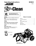 Предварительный просмотр 1 страницы ASM Zip-Clean 2730B Operating Instructions Manual