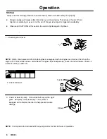 Предварительный просмотр 6 страницы ASM Zip-Clean 2730B Operating Instructions Manual