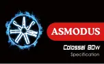 asmodus Colossal 80W Quick Start Manual preview