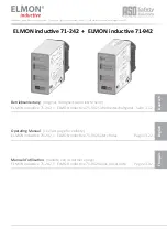 Preview for 1 page of ASO Safety Solutions ELMON Inductive 71-242 Operating Manual