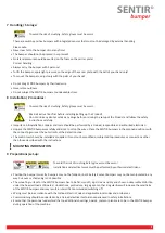 Предварительный просмотр 9 страницы ASO Safety Solutions Sentir Safety Contact Bumper Instruction Manual