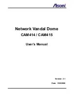 Asoni CAM414 User Manual предпросмотр