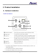 Preview for 5 page of Asoni CAM417 User Manual