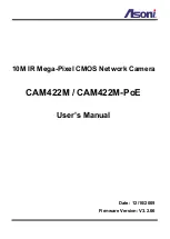 Preview for 1 page of Asoni CAM422M User Manual