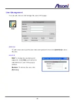 Preview for 17 page of Asoni CAM422M User Manual