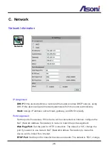 Preview for 27 page of Asoni CAM422M User Manual