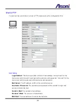 Preview for 37 page of Asoni CAM422M User Manual