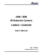 Asoni CAM434 User Manual preview