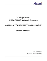 Asoni CAM613M User Manual preview