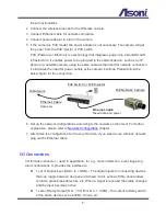 Preview for 8 page of Asoni CAM613M User Manual