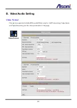 Предварительный просмотр 25 страницы Asoni CAM614 User Manual