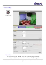 Предварительный просмотр 28 страницы Asoni CAM614 User Manual