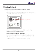 Предварительный просмотр 65 страницы Asoni CAM614 User Manual