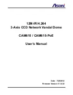 Asoni CAM615 User Manual предпросмотр