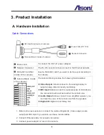 Предварительный просмотр 7 страницы Asoni CAM615 User Manual