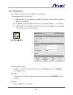 Предварительный просмотр 23 страницы Asoni CAM615 User Manual