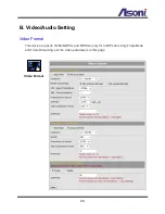 Предварительный просмотр 27 страницы Asoni CAM615 User Manual