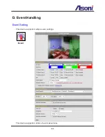 Предварительный просмотр 44 страницы Asoni CAM615 User Manual