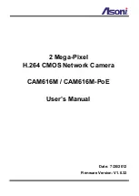 Предварительный просмотр 1 страницы Asoni CAM616M User Manual