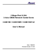 Asoni CAM619M User Manual предпросмотр