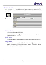 Предварительный просмотр 26 страницы Asoni CAM619M User Manual
