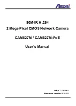 Asoni CAM627M User Manual preview