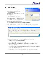 Preview for 16 page of Asoni CAM633 User Manual