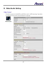 Preview for 26 page of Asoni CAM636M User Manual