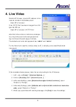Preview for 10 page of Asoni CAM641 User Manual