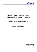 Preview for 1 page of Asoni CAM646M User Manual