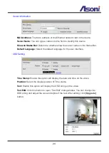 Предварительный просмотр 25 страницы Asoni CAM647 User Manual