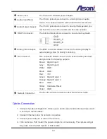 Preview for 13 page of Asoni CAM656D User Manual